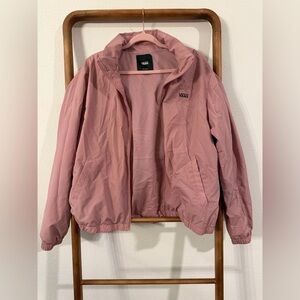 Vans Women's Dusty Pink Bomber Jacket